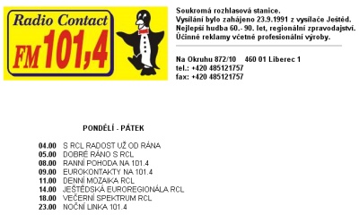 Web Contact Liberec