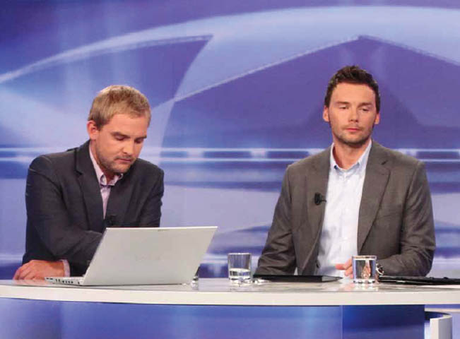 Libor Bouček je tváří studia UEFA Champions league na Prima COOL, foto: TV Prima