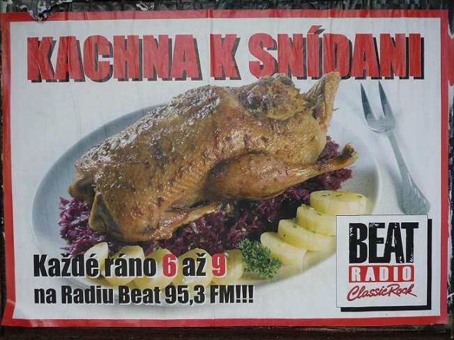 Kachna k snídani - zdroj: Radio Beat