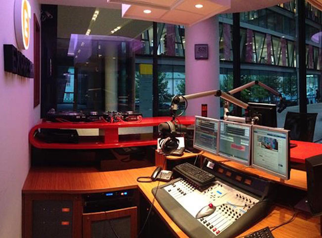 Studio rádia Expres FM