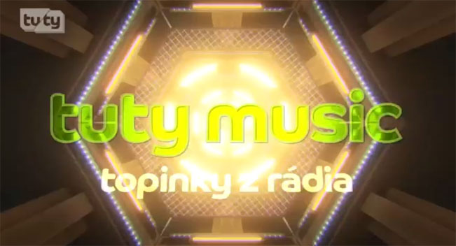 Blok videoklipů TUTY Music je prozatím jediným pořadem vlastní tvorby TUTY TV. Screenshot RadioTV