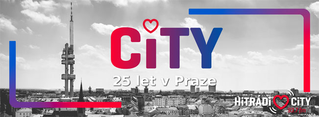Promografika k 25. výročí Hitrádia City