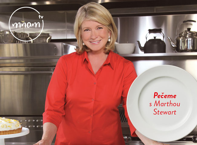 Martha Stewart v novém pořadu na Mňam TV. Zdroj foto: Mňam TV / S&P Broadcasting