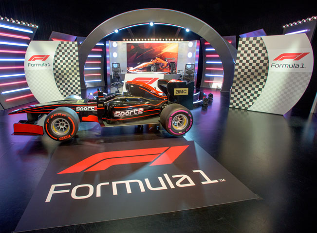 Jedním z klíčových produktů v portfoliu stanic skupiny AMC Networks jsou přenosy Formule 1 na stanicích Sport1 a Sport2. Ilustrační fotografii poskytla skupina AMC Networks International Central and Northern Europe