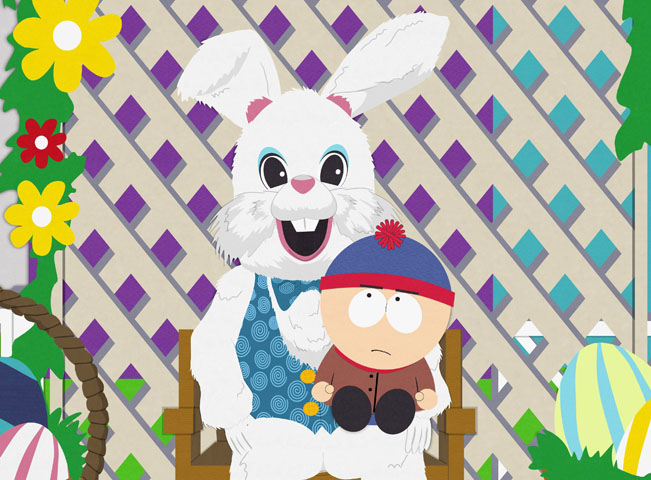 Městečko South Park bude zkoumat Šifru velikonočního králíka. Zdroj: Prima Comedy Central / VIMN
