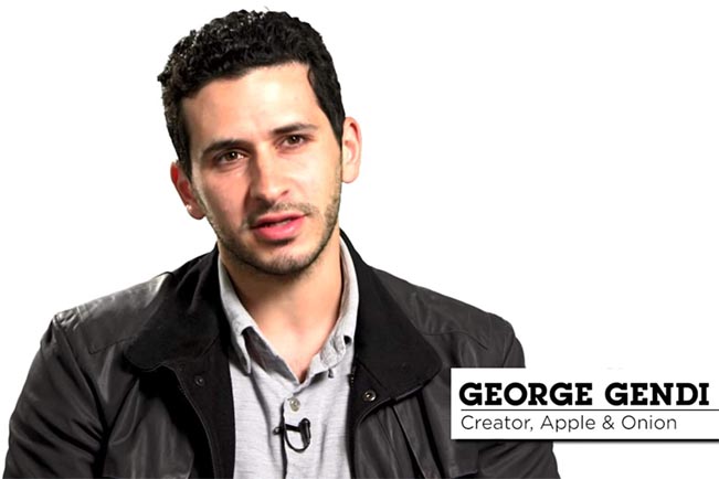 George Gendi. Zdroj fotografie: screenshot rozhovoru tvůrce na serveru YouTube.com