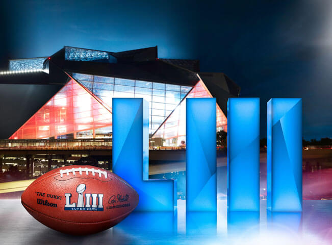 Vizuál k Super Bowl LIII. Zdroj: AMC Networks International