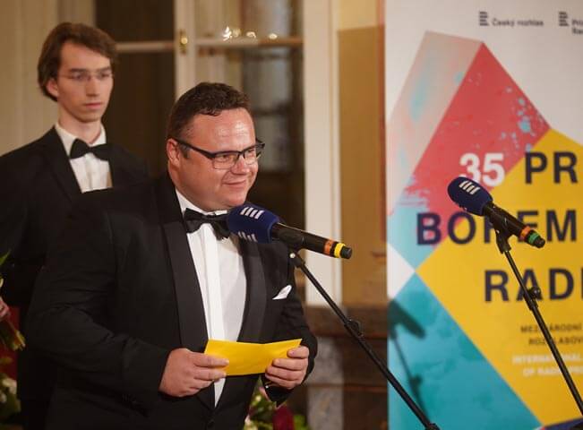 Generální ředitel Českého rozhlasu René Zavoral na Prix Bohemia Radio 2019