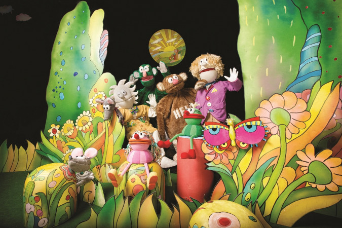 V budově České televize v Praze se uskutečnilo natáčení pořadu pro děti Studio kamarád.