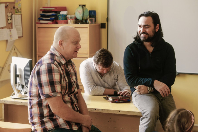 David Novotný a Biser Arichtev