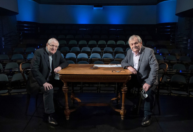 Koronapárty - Minišou Karla Šípa, pořad natáčený Českou televizí dne 2. 2. 2021 v divadle Semafor v Praze 6.