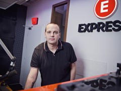 Filip Žemlička, programový ředitel rádia Expres FM. Foto: Jana Kusalová