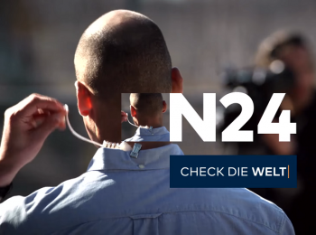 N24 s novou grafikou, zdroj: Vysílání N24
