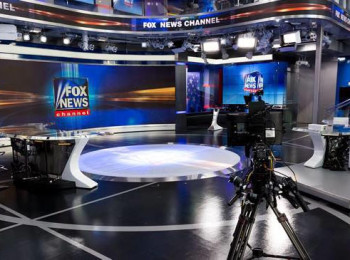 Multifunkční studio FOX News po rekonstrukci v roce 2016. Zdroj: Facebook profil FOX News Channel