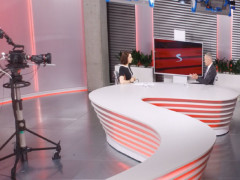 Studio televize Seznam.cz TV. Foto: Seznam.cz