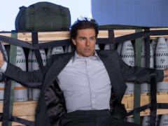 Tom Cruise ve filmu Mission Impossible - Národ grázlů. Fotografii poskytla agentura zastupující značku FilmBox na českém a slovenském trhu